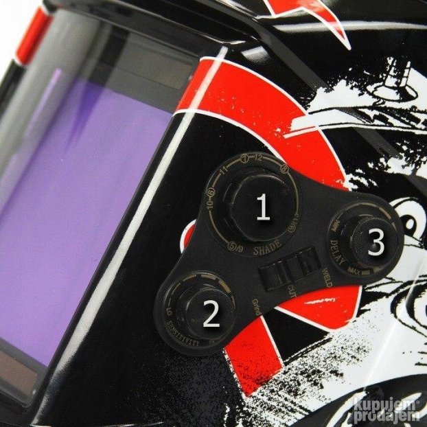 Maska za varenje  F2 KONG 89 (M79388) na lageru!