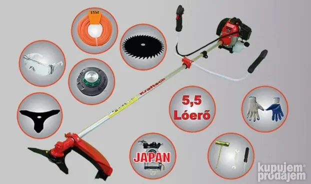 Trimer KRAFTECH RQ580 5,5KS na stanju!