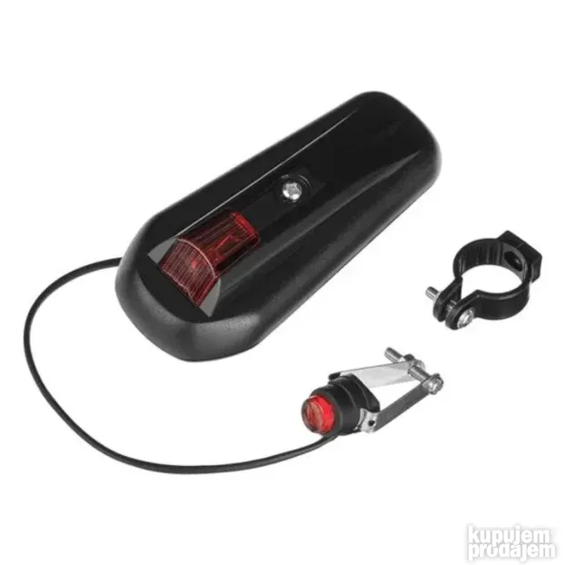 Elektronička sirena za bicikl sa svetlom i 8 zvukova
