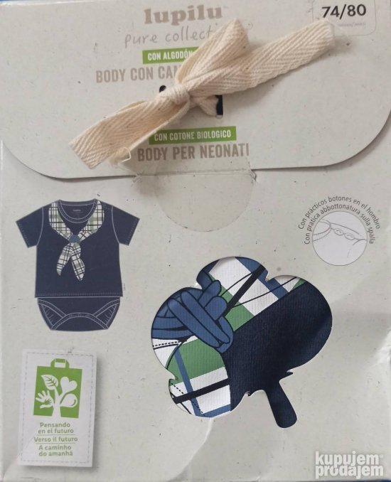 Body za bebe bio pamuk 74/80