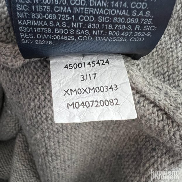 TOMMY HILFIGER muski dzemper L