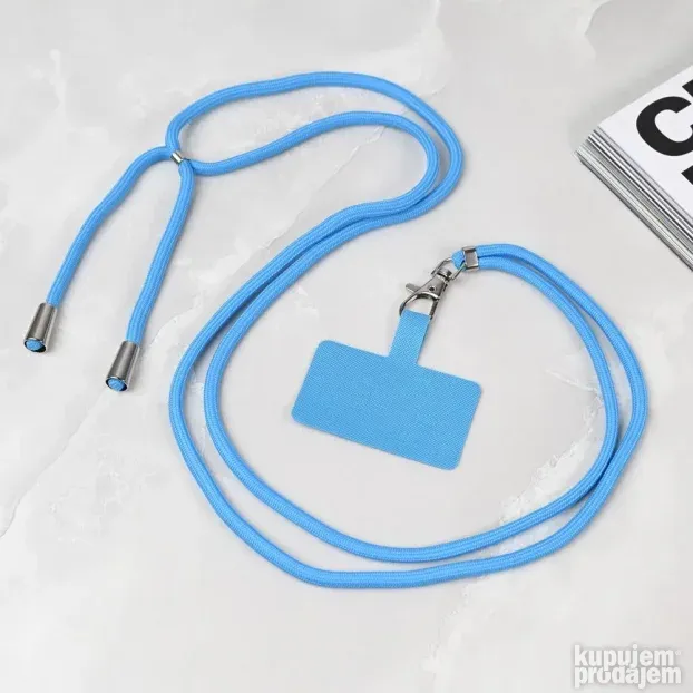 Univerzalni drzac telefona Crossbody plavi