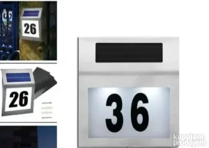 Solarni Led Kucni Broj