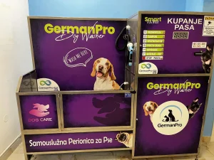 Mašina za samouslužno kupanje pasa