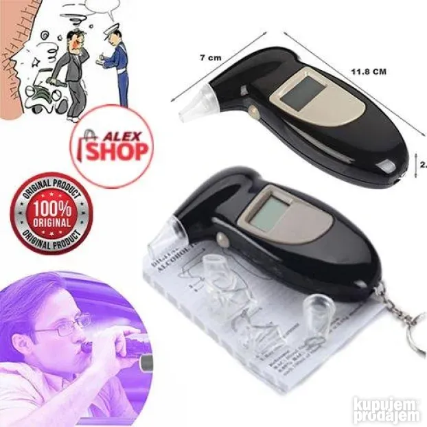 Digitalni Alkotest Sa Zvučnim Upozorenjem
