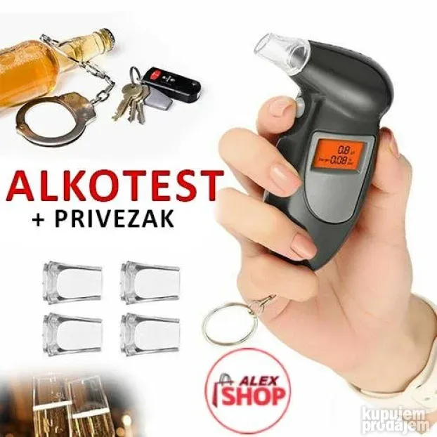 Digitalni Alkotest Sa Zvučnim Upozorenjem