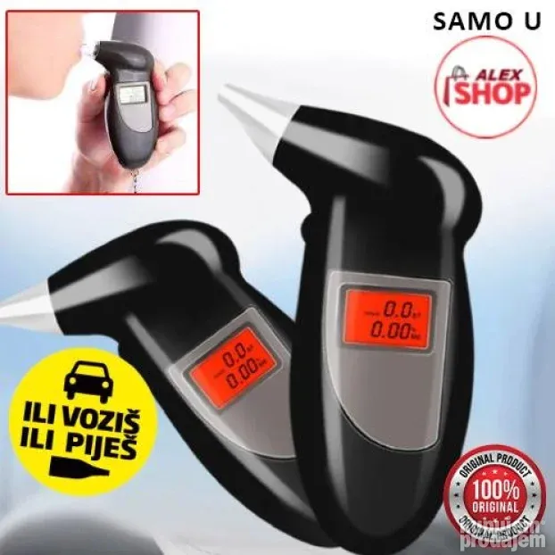 Digitalni Alkotest Sa Zvučnim Upozorenjem