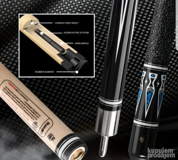 Štap sa torbom Cuppa, Weichster, Eagle, BCUE, Cuesoul, Crown