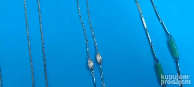 Srebrni lancici komad 1700din