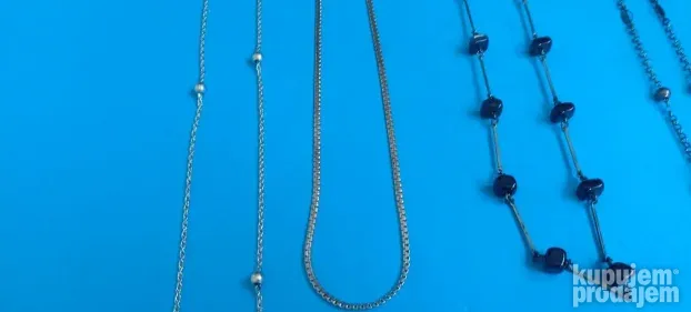 Srebrni lancici komad 1700din