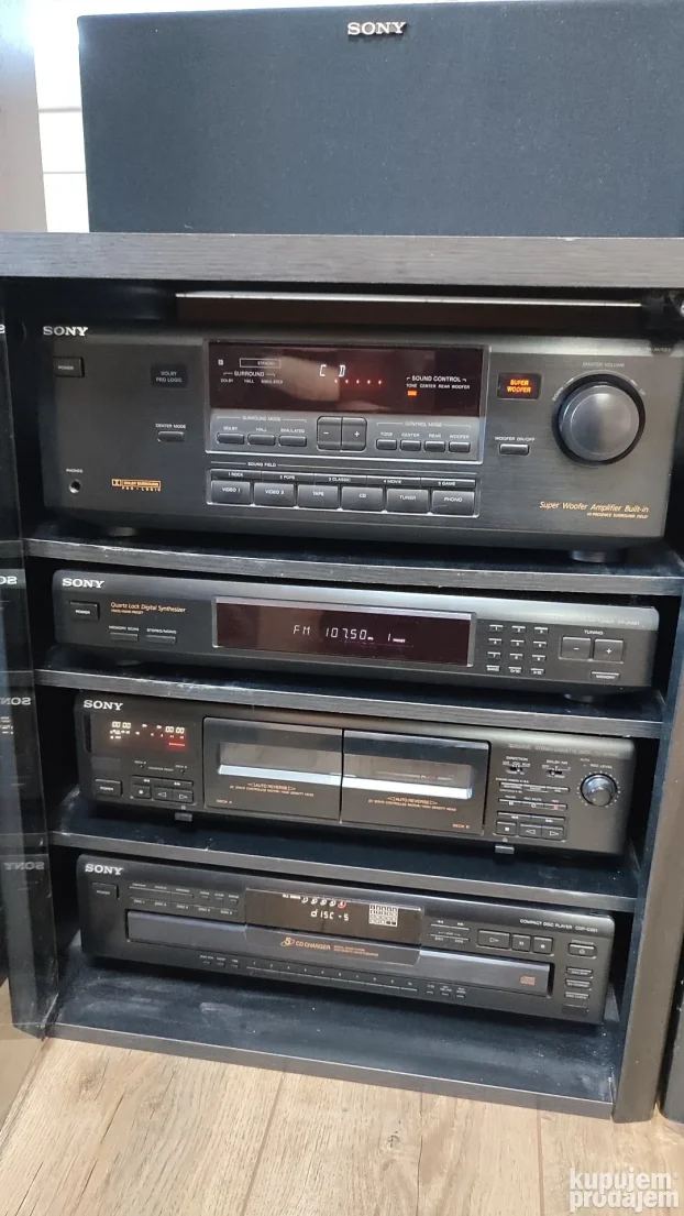 Sony komplet muzički stub, muzička linija