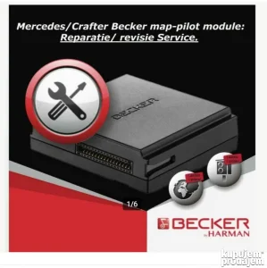 MERCEDES BECKER MAP PILOT modul  popravka servis mape