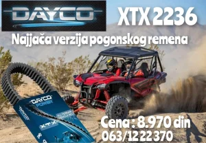 Najprodavaniji pogonski remen XTX 2236
