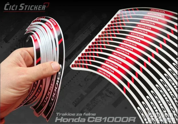 Nalepnice Trakice za felne Honda CB1000R - 2446