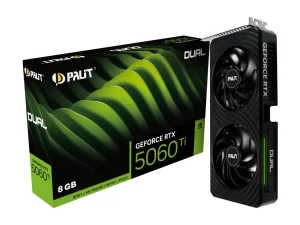 Palit Ne7506t019p1-gb2062d Dual Geforce Rtx 5060 Ti 8gb