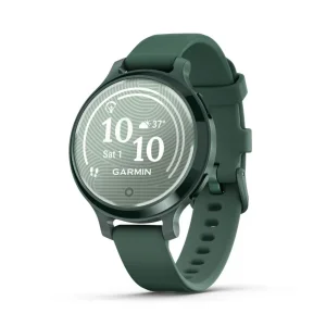 GARMIN Lily 2 Active moss green capsular silicone belt moss