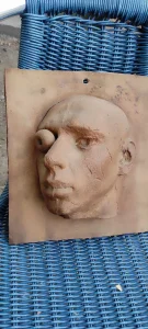 Skulptura Terracotta Keramika
