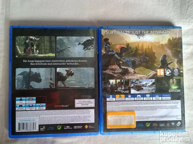 PS4 / PS5 -The Last Guardian i ARK - Survival Evolved