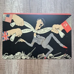 Metalna tabla Hitler
