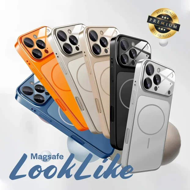 Torbica Magsafe LookLike za iPhone 13 Pro 6.1 - Srebrna