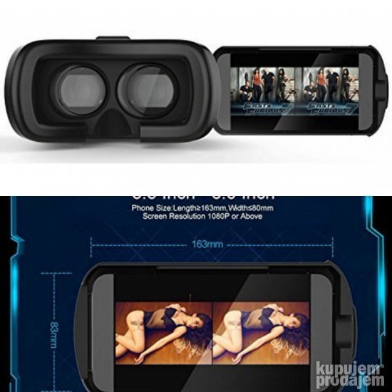 3D  VR Box za Film Igrice