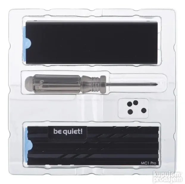be quiet! Hladnjak za SSD MC1 M.2 SSD cooler, M.2 2280