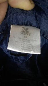 Zimski skafander za decu od 12-18 meseci 86 broj