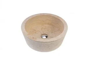 Lavabo nadgradni  ODELISSE ROUGH fi420x150 mermerni