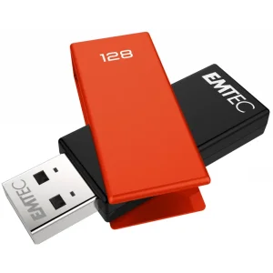 Emtec C350 Brick 2.0 128gb Usb 2.0 Orange
