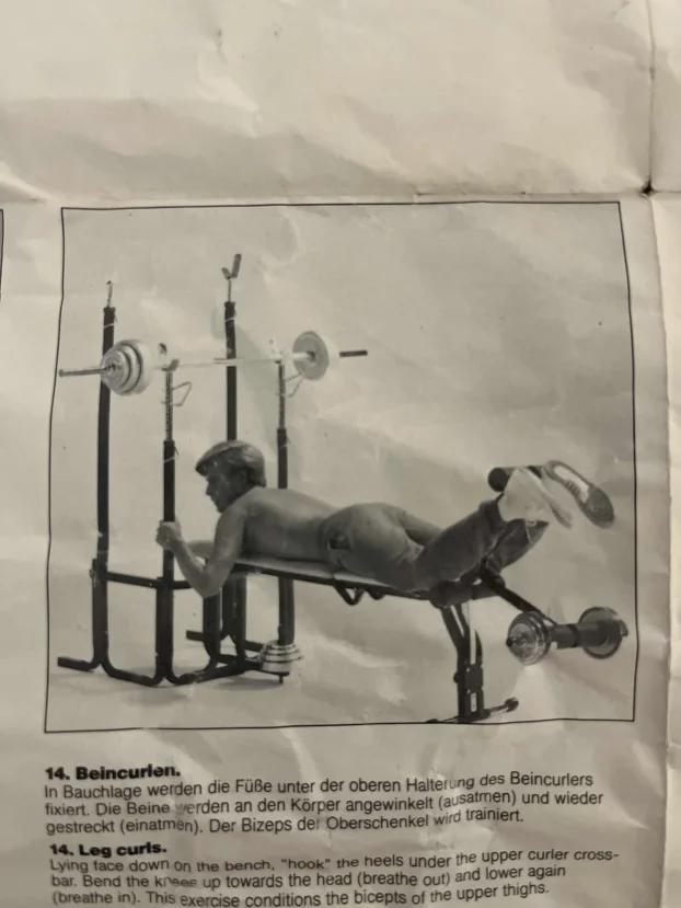 Gladijator bendz klupa Kettler