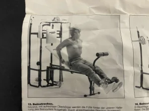 Gladijator bendz klupa Kettler