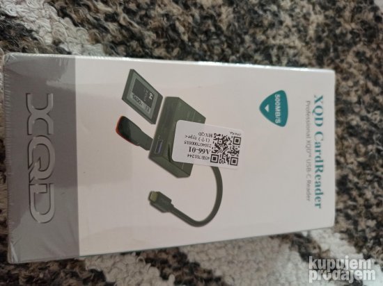 Citac kartica XQD i SD sa USB ili USB C izlazom