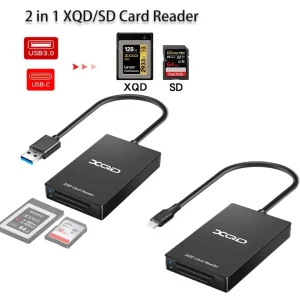 Citac kartica XQD i SD sa USB ili USB C izlazom