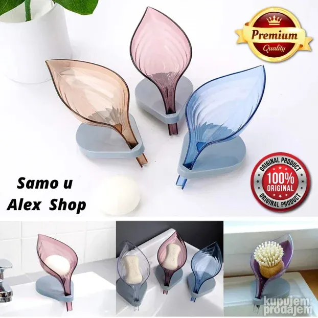 Držač Za Sapun Ili Sunđer U Obliku Lista