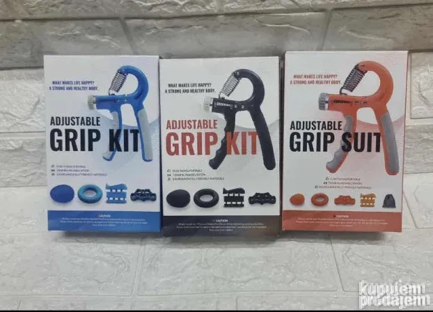grip za vezbanje ruku podlaktice opruga stiskavac 5 u 1 set