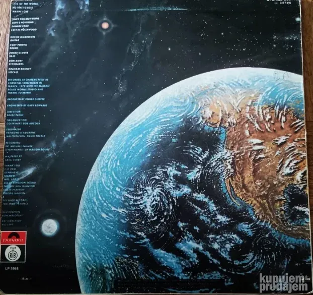 Rainbow-Down to Earth LP (1980)