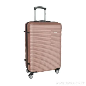 Kofer Putni sa točkićima GoExplore 24- Zlatno roza