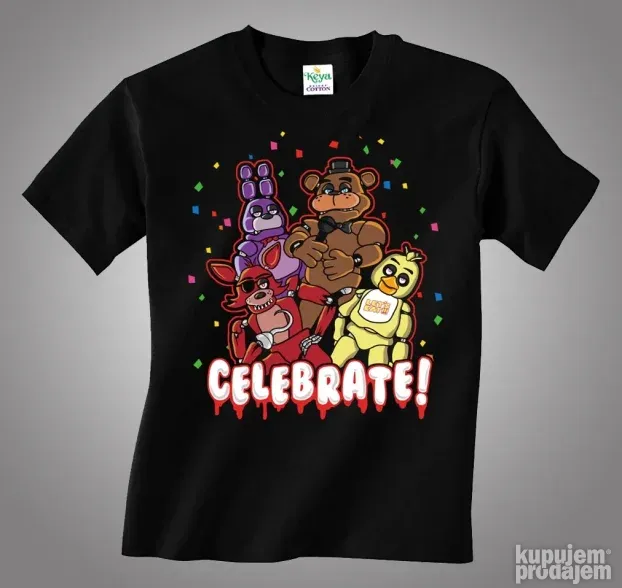 Majica Five nights at Freddy's 6 (u više boja)
