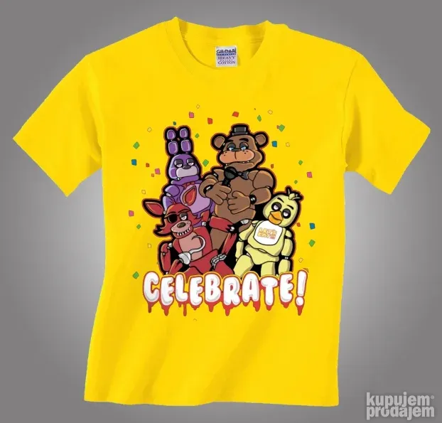 Majica Five nights at Freddy's 6 (u više boja)
