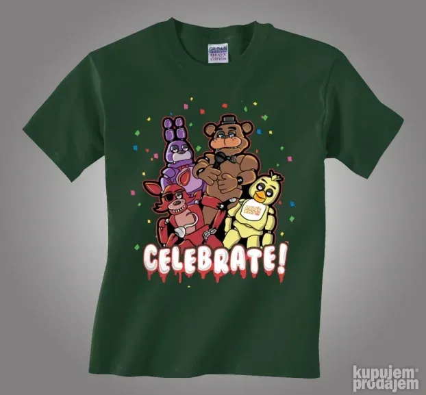 Majica Five nights at Freddy's 6 (u više boja)