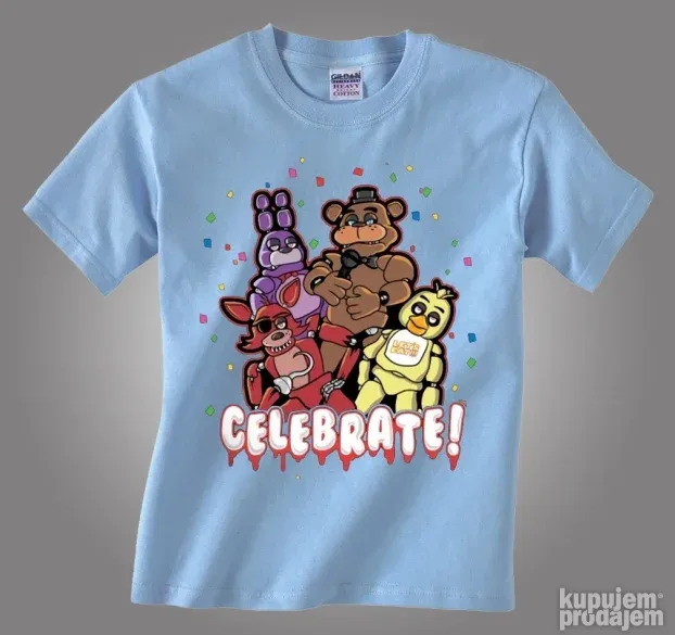 Majica Five nights at Freddy's 6 (u više boja)