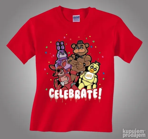 Majica Five nights at Freddy's 6 (u više boja)
