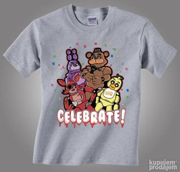 Majica Five nights at Freddy's 6 (u više boja)
