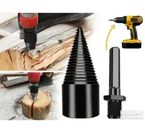 Cepac drva nastavak za busilicu novo cepac drva