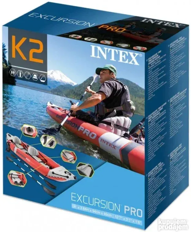 Intex kajak Excursion Pro K2 (68309)