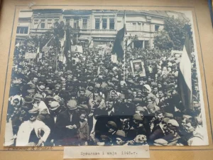 Požarevac proslava prvog Maja 1945 Lot 619