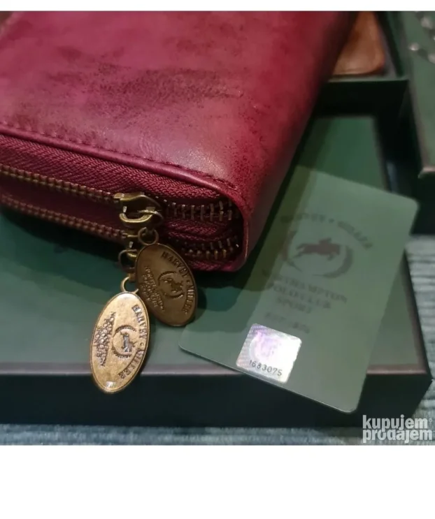 Original Harvey Miller Italy novčanik NOVO,kutija,hologr