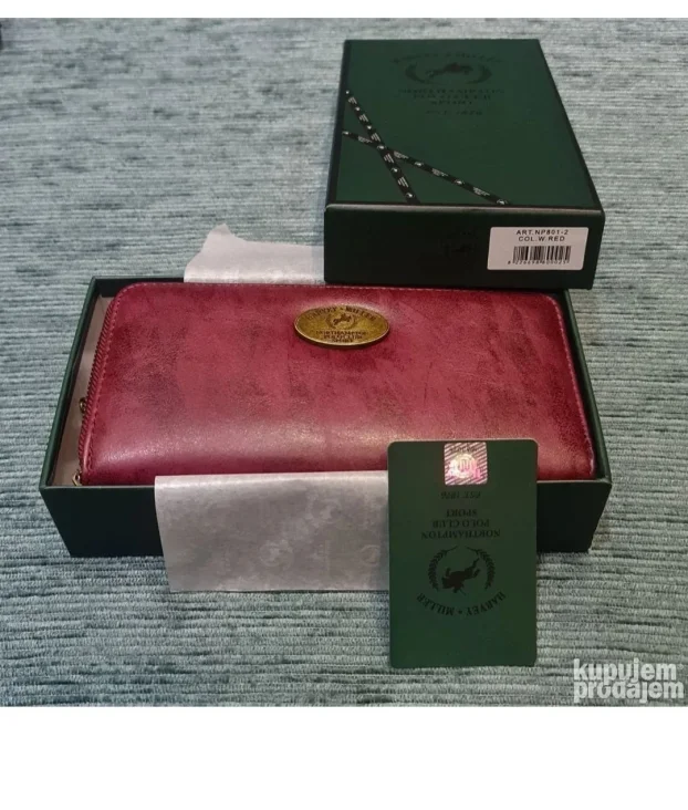 Original Harvey Miller Italy novčanik NOVO,kutija,hologr