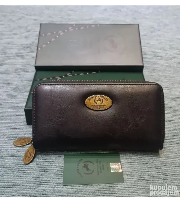 Original Harvey Miller Italy novčanik NOVO,kutija,hologr