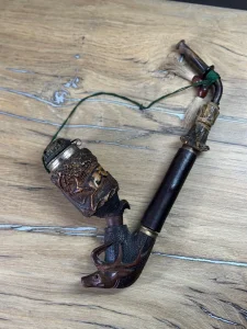 Antikvarna lovacka lula- Rucni rad / oko 1900god